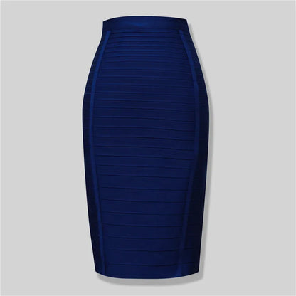 High Quality Zipper Bandage Pencil Skirt