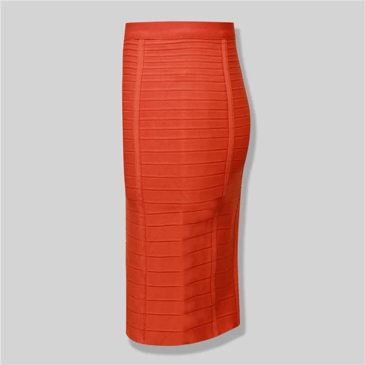 High Quality Zipper Bandage Pencil Skirt