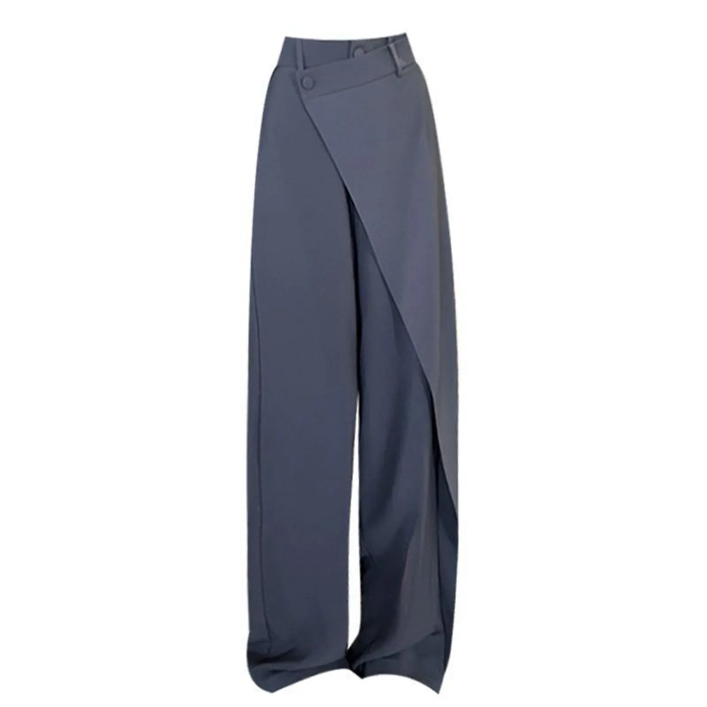 Fashion Casual Streetwear High Waist Wide Leg Pants