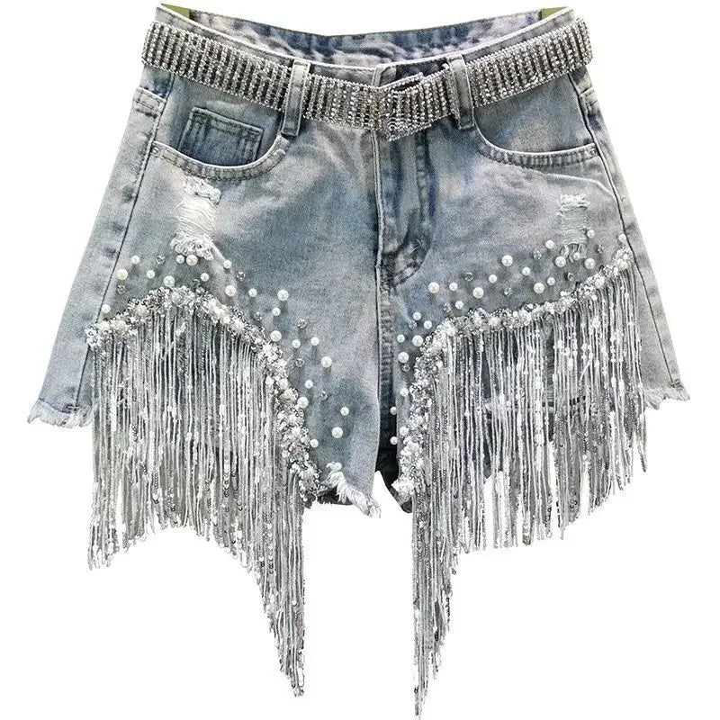 Elegant Jeans Shorts