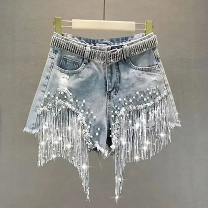 Elegant Jeans Shorts