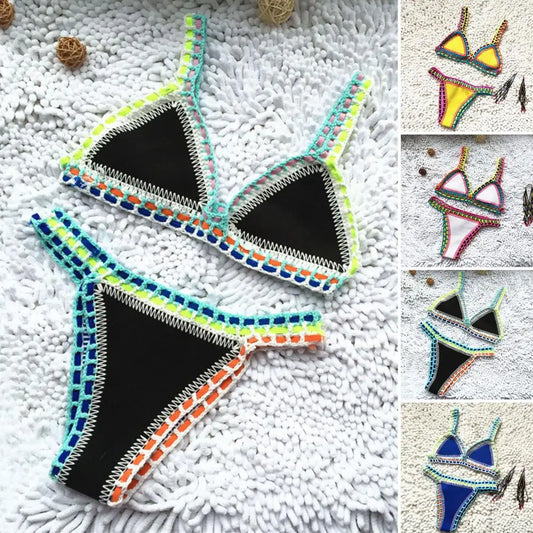 Weiches handgefertigtes Bikini-Set