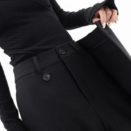 Fashion Casual Streetwear High Waist Wide Leg Pants