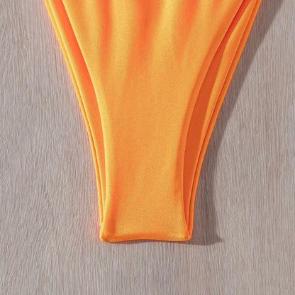 Bikini-Set mit hoher Taille