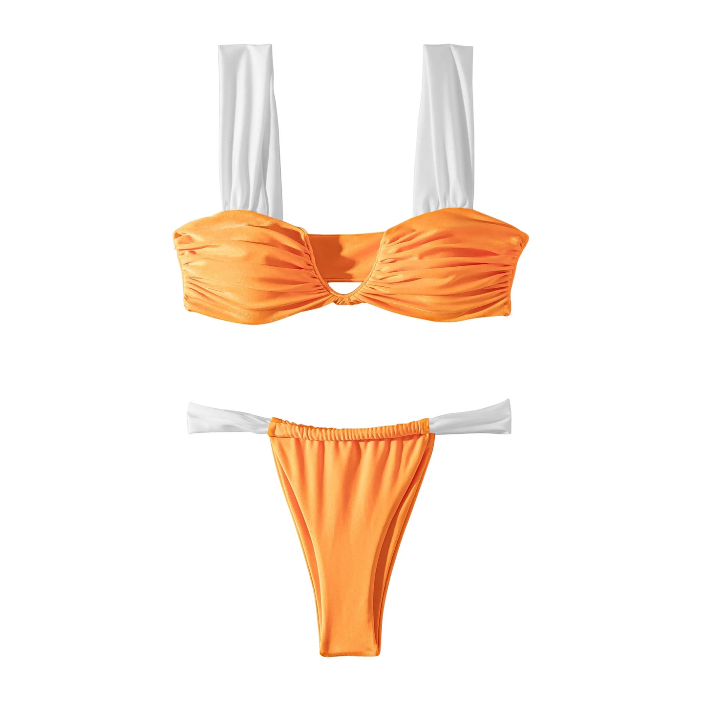 Bikini-Set mit hoher Taille