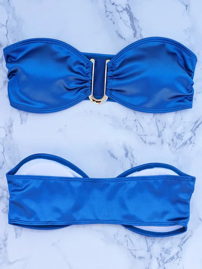 Strapless Bikini Set